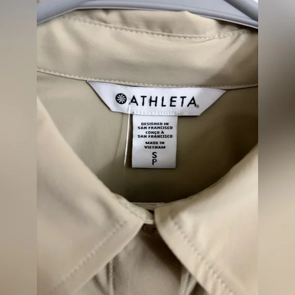 Athleta Midday Ultra Cropped Shirt Size S NWT - Picture 4 of 5